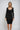 Megi - prążkowana sukienka mimi z okrągłym dekoltem