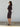 Ariadna - geripptes Midikleid mit Polokragen