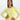 Eos - prążkowany top basic z długim rękawem - BUTTER YELLOW