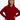 Brooklyn Hoodie - prążkowana bluza z kapturem basic CHERRY