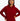 Brooklyn Hoodie - prążkowana bluza z kapturem basic CHERRY