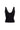 Magy - bawełniany top z okrągłym dekoltem - Black