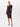 Ariadna - prążkowana sukienka midi z dekoltem polo