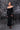 Wish - sukienka maxi odkrytymi ramionami z modalu - Black