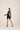 czarne legginsy biker z modalu "Black"