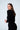 Glam - asymetryczna damska bluzka z modalu - Black