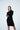 Glam - asymetryczna damska bluzka z modalu - Black