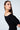 Glam - asymetryczna damska bluzka z modalu - Black
