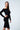 Glam - asymetryczna damska bluzka z modalu - Black