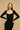 czarna sukienka mini modal "Black"